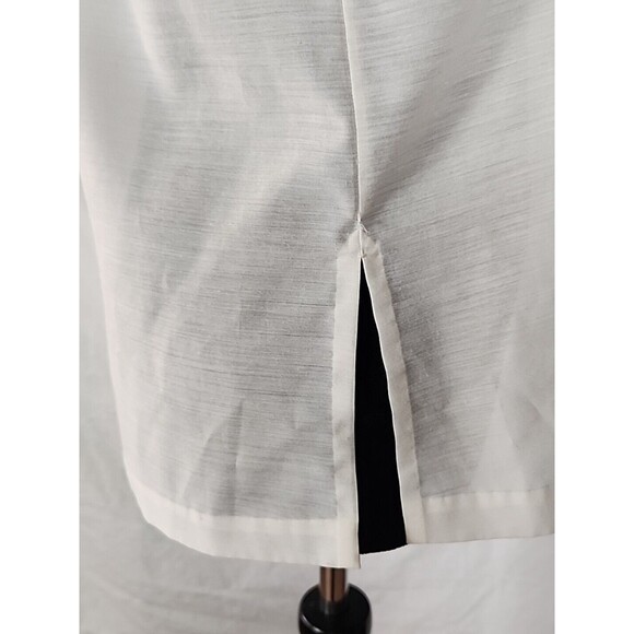 Vintage Lily Boho Floral Embroidered Tunic Top Blouse Sheer Peasant Medium - Picture 8 of 14